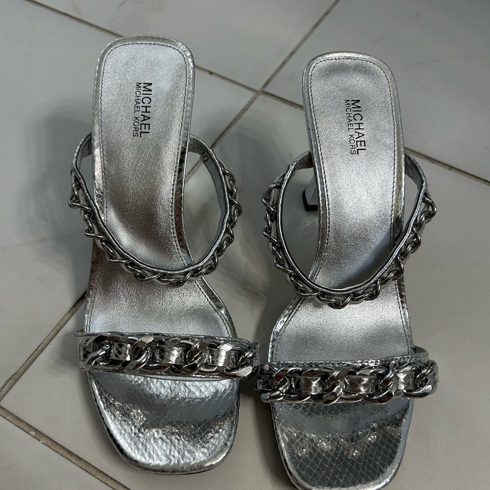 Michael Kors Clara Embellished Heels
